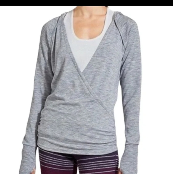Athleta Studio Wrap Hoodie. Size small - Picture 2 of 8